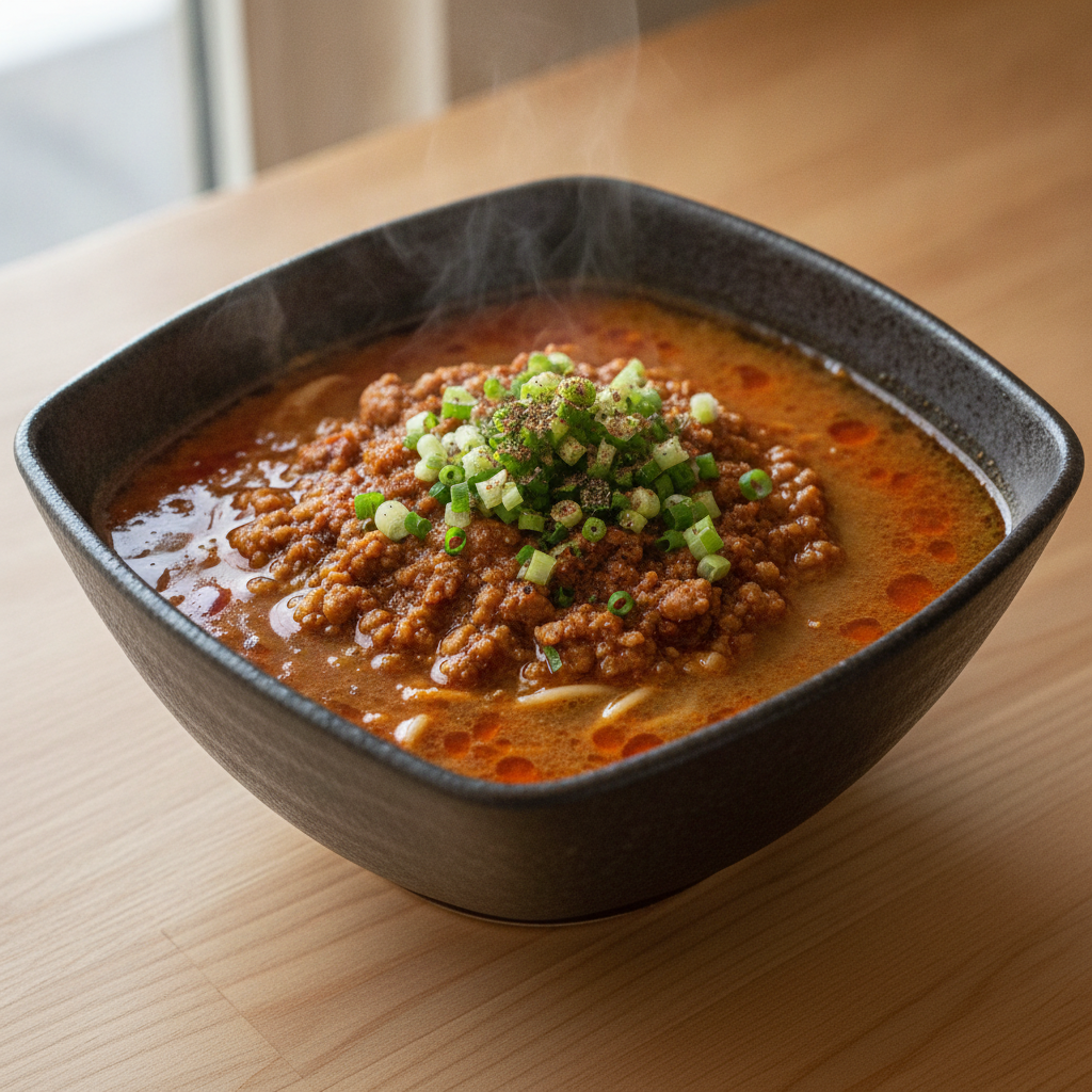 極旨麻婆味噌らーめん — Mābo Miso Ramen